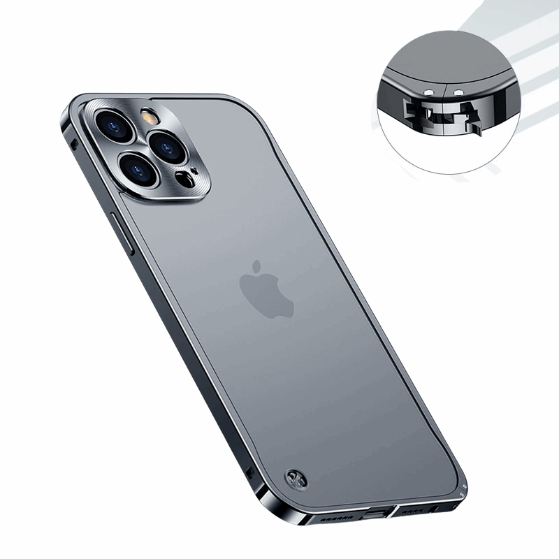 Case iPhone Metal Protect - Feita de Alumínio Aeronáutico - Só Capinhas