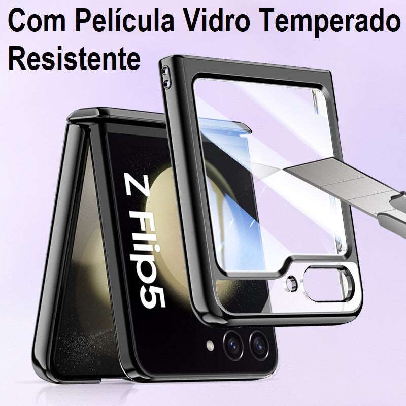 Capa Transparente Para Novo Galaxy Flip 5 - Só Capinhas