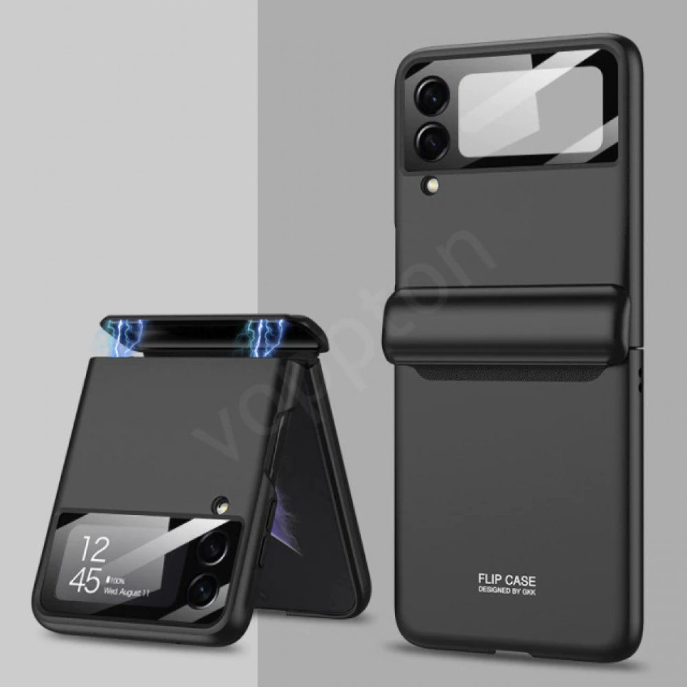 Capa Samsung Galaxy Z Flip 3 e 4 Proteção Magnética Dobradiça Alta Qualidade - Só Capinhas